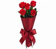 Букет 5 Красных роз Эдлесс Лав в Нагорске