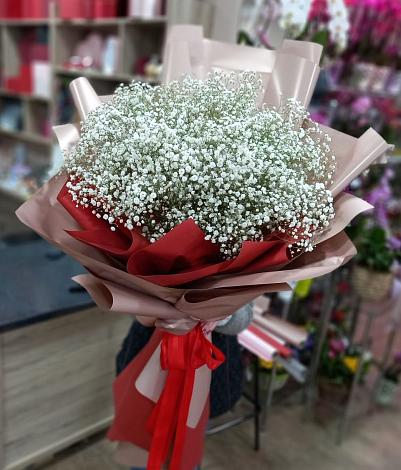 Букет цветов из: Гипсофила в Нагорске