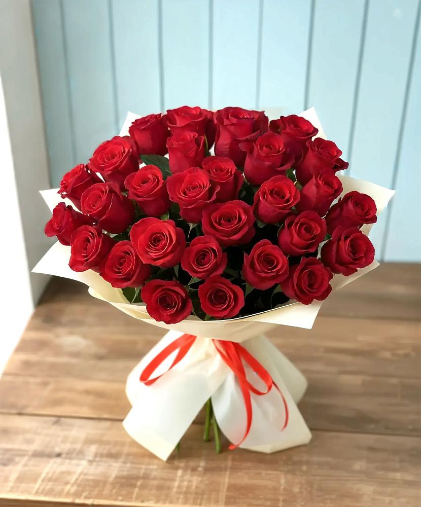 Букет 29 Красных роз в Нагорске