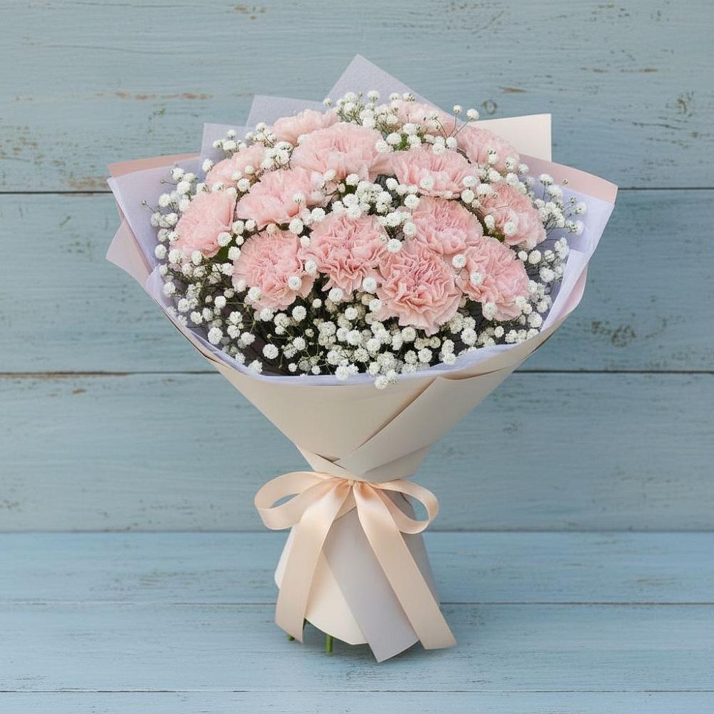 Букет цветов из: Гвоздики в Нагорске