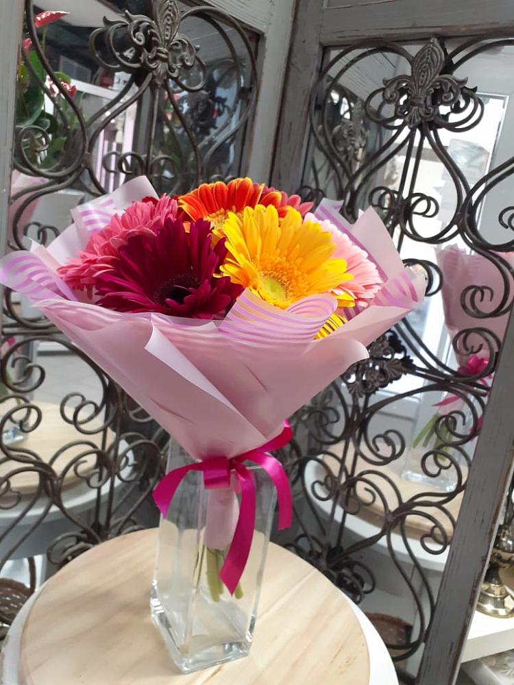 Букет цветов из: Герберы в Нагорске