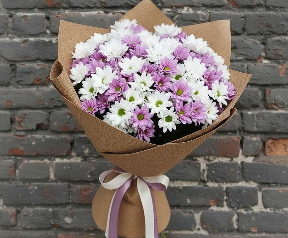 Букет цветов из: Хризантемы в Нагорске