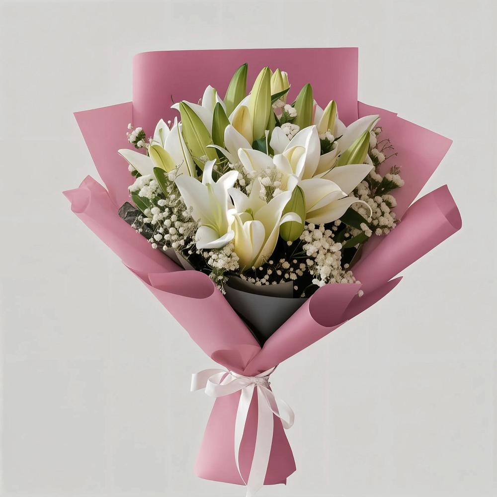 Букет цветов из: Лилии в Нагорске
