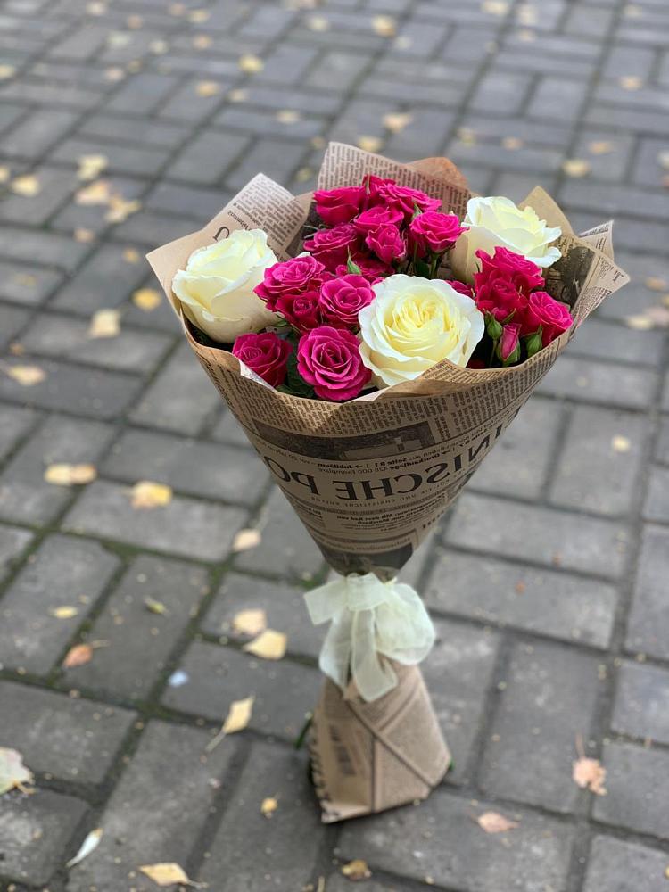 Букет цветов из: Розы в Нагорске