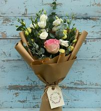 Букет цветов из:  Розы и Лизиантусы #REPLACE_PRED# Нагорске